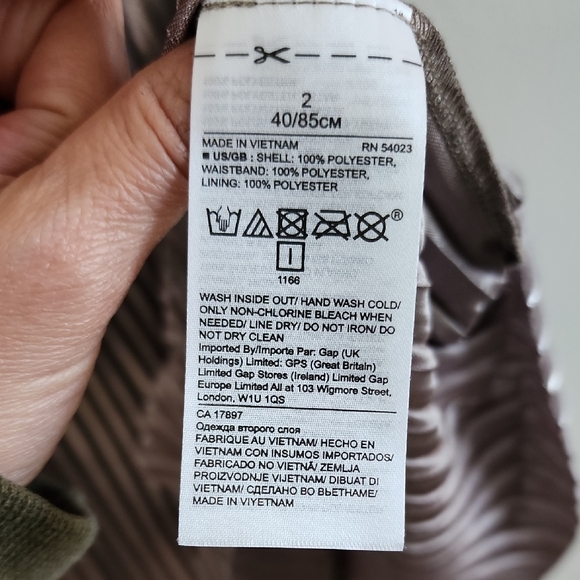 Banana Republic Metallic Pleated Midi Skirt - Silver Taupe - Picture 5 of 9